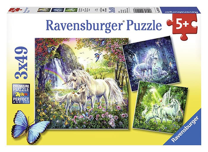 Ravensburger puzzle Dečije puzle - 3x49 - Fantazija - Beautiful Unicorns  3x49 delova RA09291