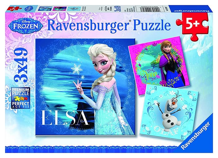 Ravensburger puzzle Dečije puzle - 3x49 - Disney - Frozen - Elsa, Anna i Olaf   3x49 delova RA09269