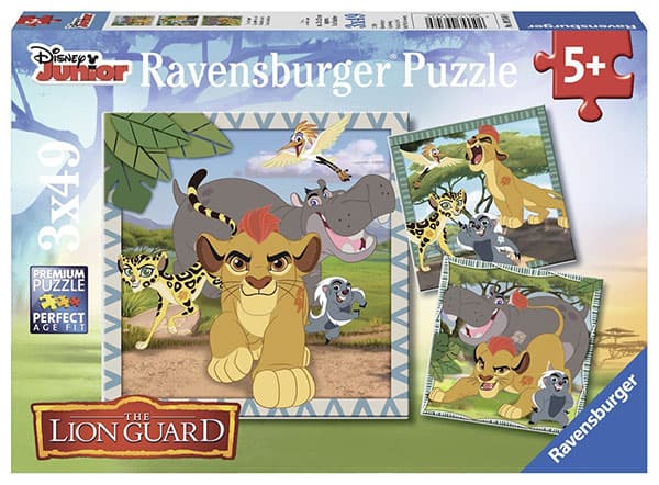 Ravensburger puzzle Dečije puzle - 3x49 - Disney - Disney Junior - The Lion Guard   3x49 delova RA09348