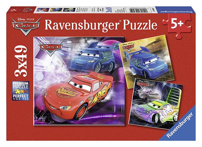 Ravensburger puzzle Dečije puzle - 3x49 - Disney - PIXAR - Cars 3 - Na trkačkoj stazi   3x49 delova RA09305