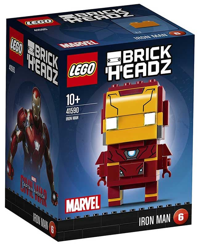 LEGO® kocke BrickHeadz - Kockoglavci - Iron Man 41590