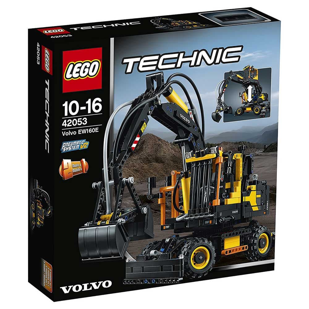 LEGO® Technic - Model 2 u 1 - Bager i utovarivač - Volvo EW160E - Volvo L30G     42053