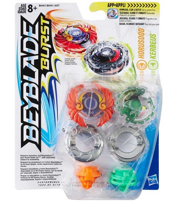 Hasbro BeyBlade Dual Pack Horusood i Kerbeus B9491