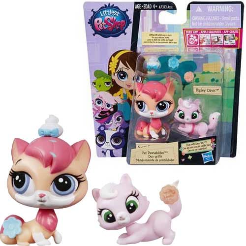 Hasbro Littlest Pet Shop figure Sugar Sprinkles i Ripley Davis A7313