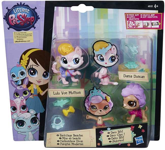 Hasbro Littlest Pet Shop Parovi Lulu Von Muttson i Dania Duncan A8232