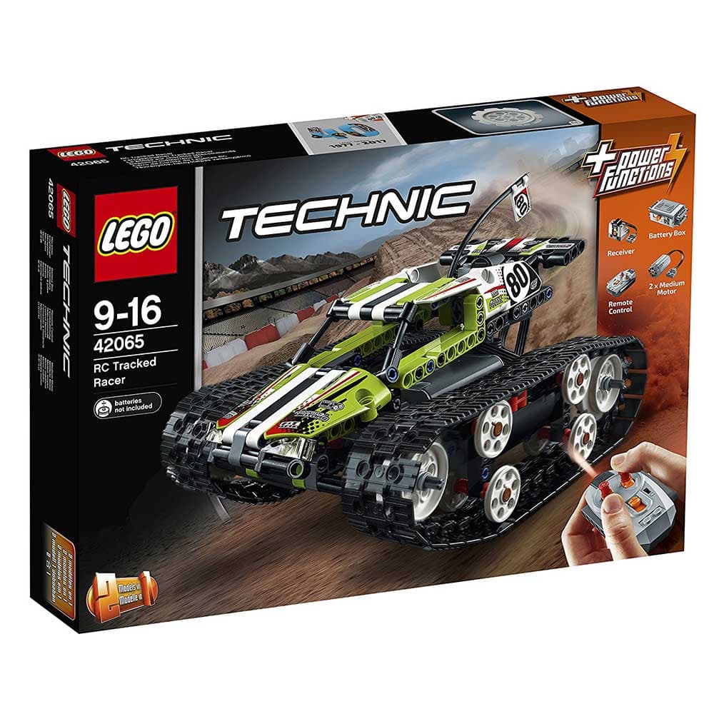 LEGO® Technic - Model 2 u 1 - RC Tracked Racer - Trkač na daljinsko upravljanje - Terenski kamion  370 delova 42065