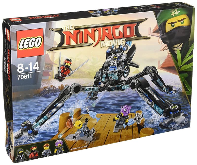 LEGO® NINJAGO kocke  Water Strider - Dugonogi vodohodač 494 dela 70611