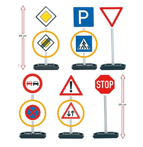 Saobraćajni znaci veliki set 1198 