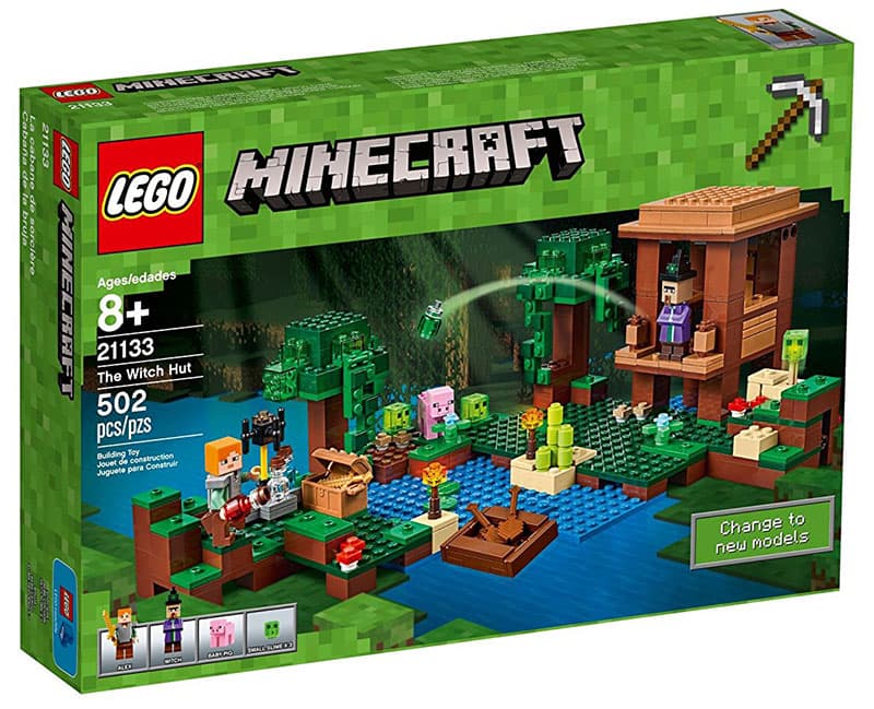 LEGO® Minecraft kocke  The Witch Hut - Vešticina kuća  502 dela  21133
