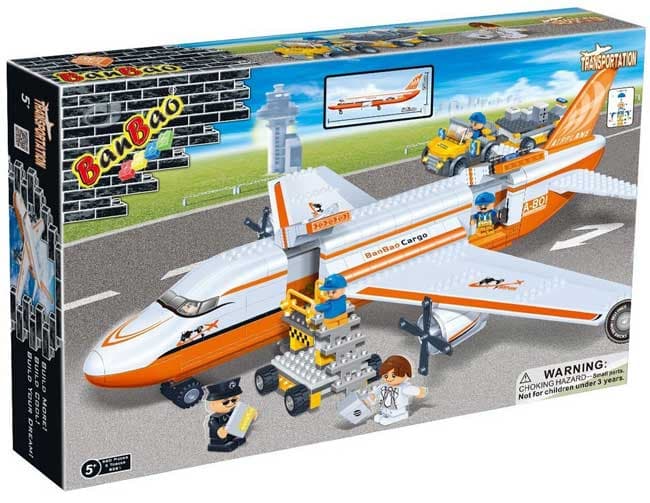 BanBao Kocke Transportni Avion 8281