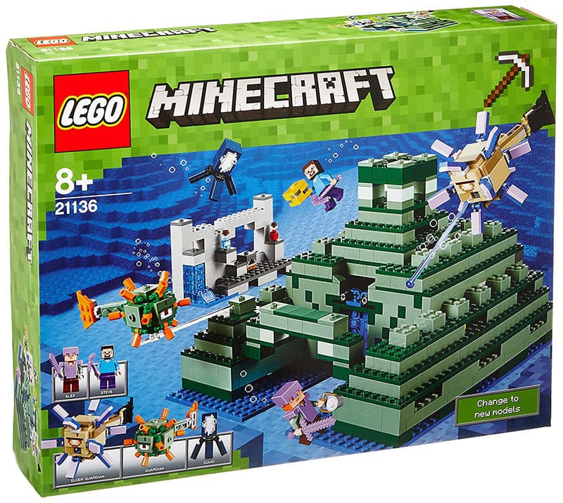 LEGO® Minecraft kocke  The Ocean Monument - Okean  1122 dela  21136