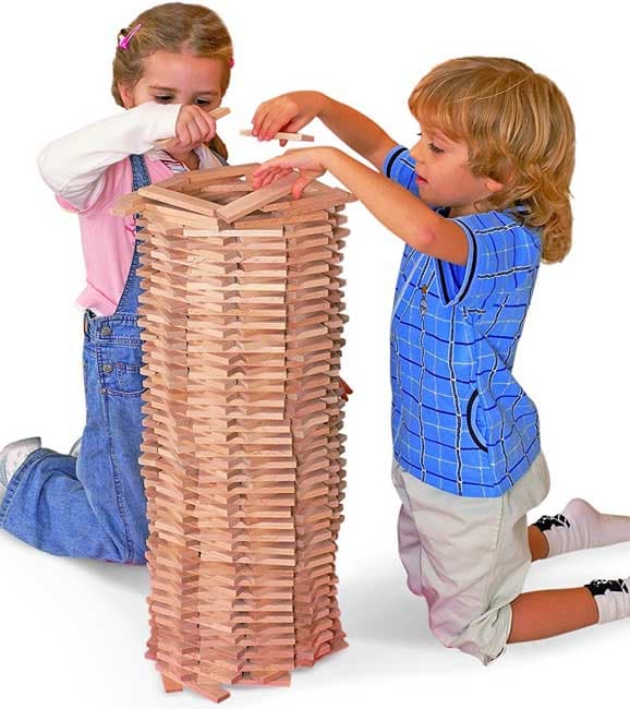 WoodyLand Drveni blokovi 200 komada 90654