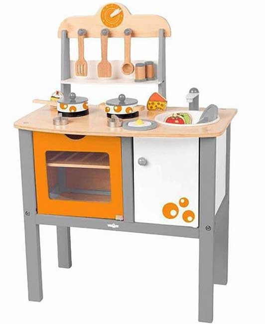 WoodyLand Drvena Kuhinjica Sa Dodacima 91838