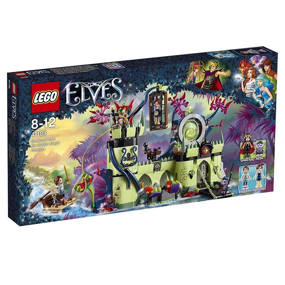 LEGO® Elves kocke  Breakout from the Goblin Kings Fortress - Beg iz tvrđave Goblin kralja 695 delova 41188
