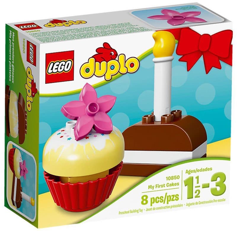 LEGO® DUPLO® kocke My First Cakes – Moja prva rođendanska torta 8 delova 10850