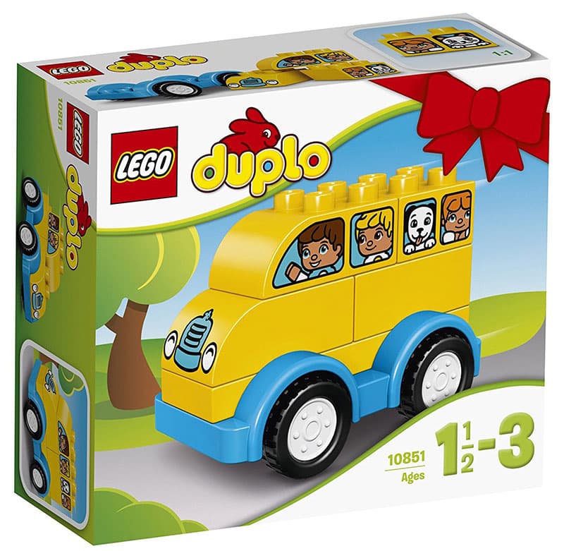 LEGO® DUPLO® kocke My First Bus – Moj prvi autobus  6 delova 10851