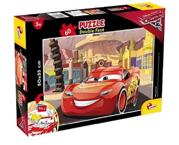 Lisciani Slagalica 60 Delova Cars 3 2u1 Složi i Oboji 36463