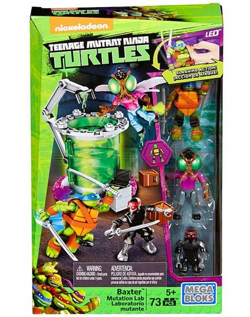 Mega Bloks Kocke TMNT Baksterova mutant laboratorija 36680