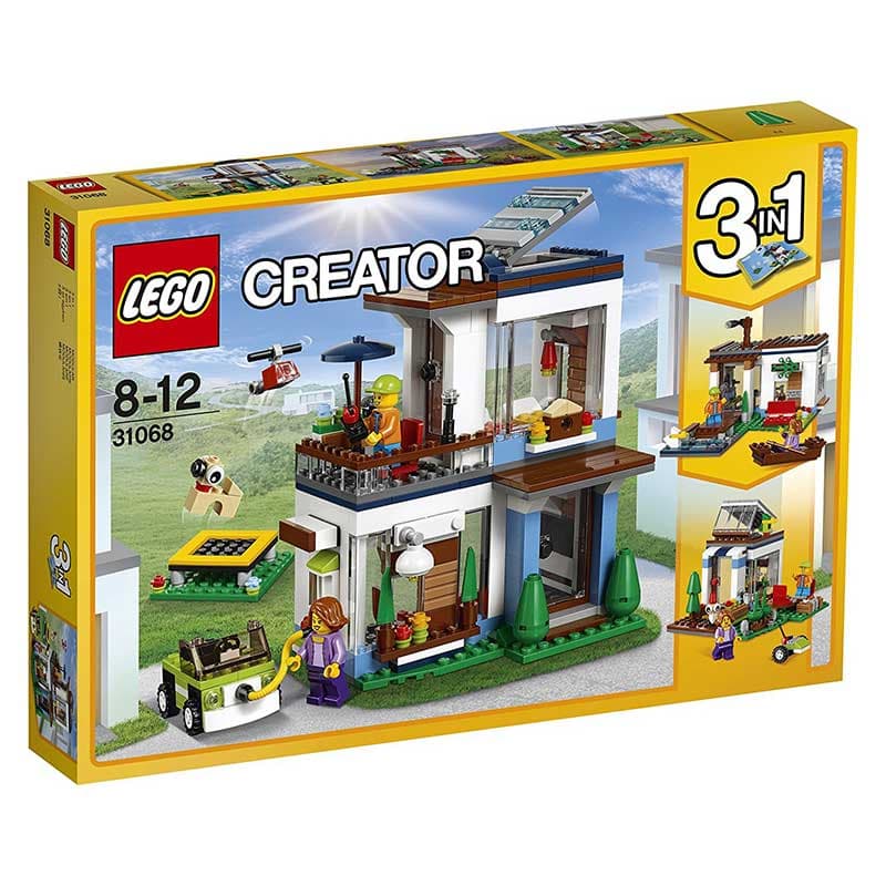 LEGO® Creator kocke 3 in 1 - Modular Modern Home - Savremeni dom 386 delova 31068