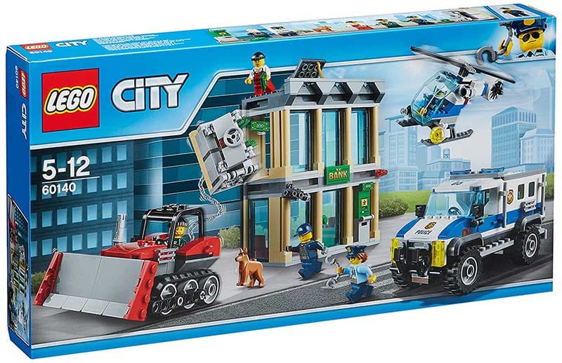 LEGO® City kocke Bulldozer Break-in – Pljačka banke 561 deo 60140