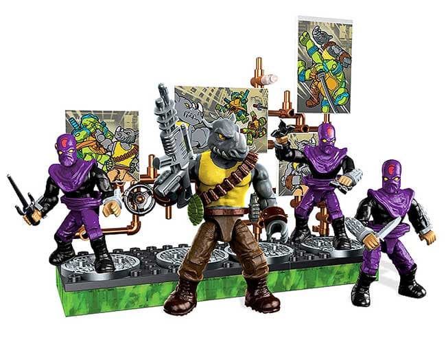 Mega Bloks Kocke TMNT Rocksteady Villain 37138