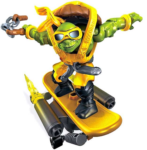 Mega Bloks Kocke TMNT Mikey Turbo Board 37141