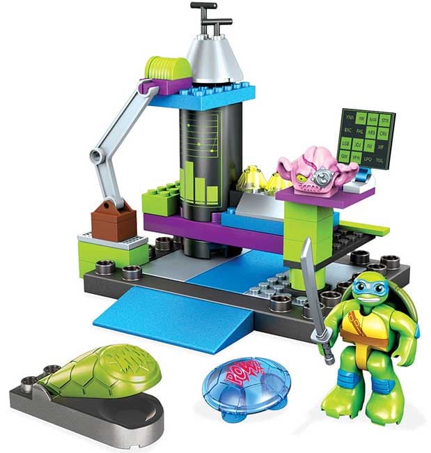 Mega Bloks Kocke TMNT Leonardo Factory Battle 35635