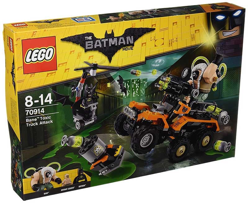 LEGO Batman Movie kocke Bane Toxic Truck Attack – Bejnov napad toksičnim otrovom  366 delova 70914
