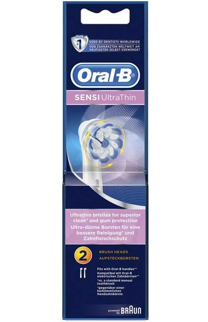 Oral-B rezervni nastavci za električnu četkicu za zube 2kom. Sensi Ultra Thin 500337