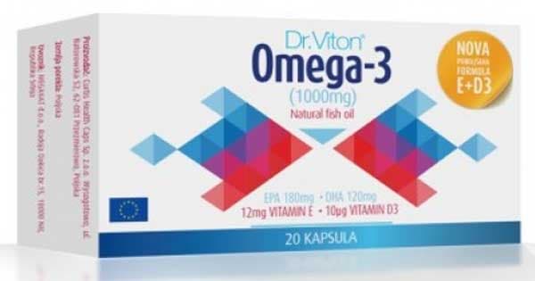 Dr. Viton Omega 3  20 softgel kapsula