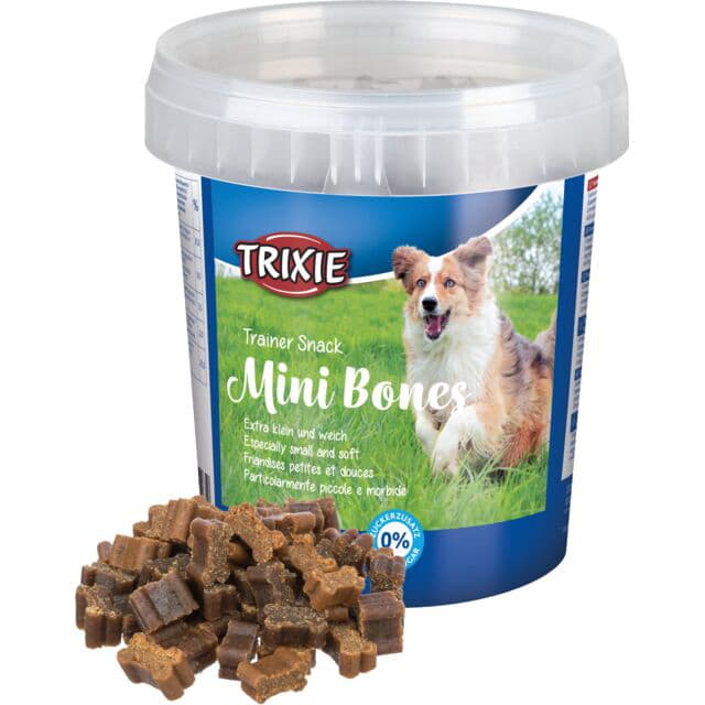 Poslastice za pse 0.5kg Trainer Snack Mini Bones govedina, jagnjetina, piletina Trixie 31523