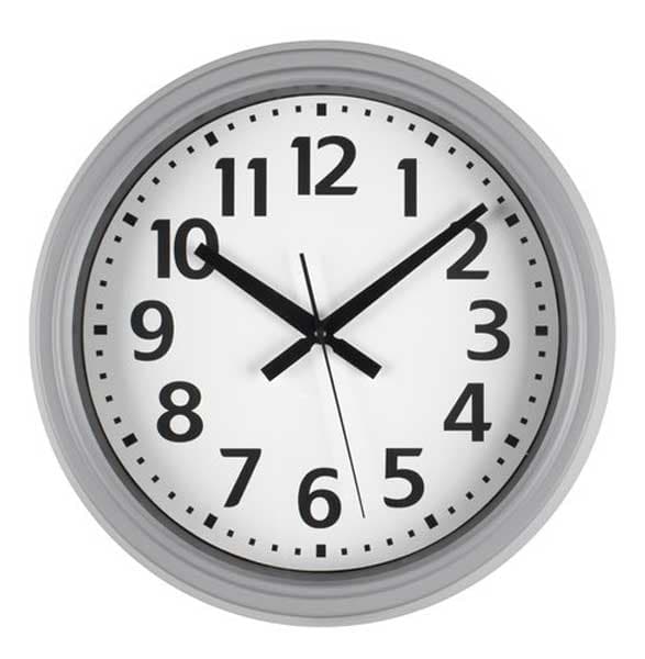 Zidni Sat Geri prečnik 39cm 