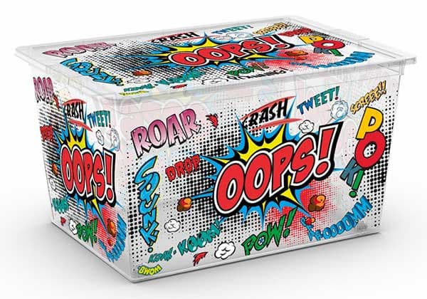 Kis Kutija za odlaganje stvari C Box Comics XL 50L