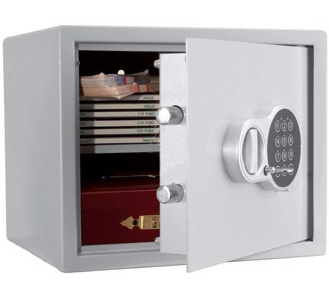 Sef za čuvanje novca, dokumenata i oružja sa elektronskom bravom Valberg T-28EL