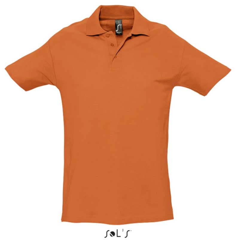 Sols Polo majica za muškarce Spring II Orange veličina M 11362