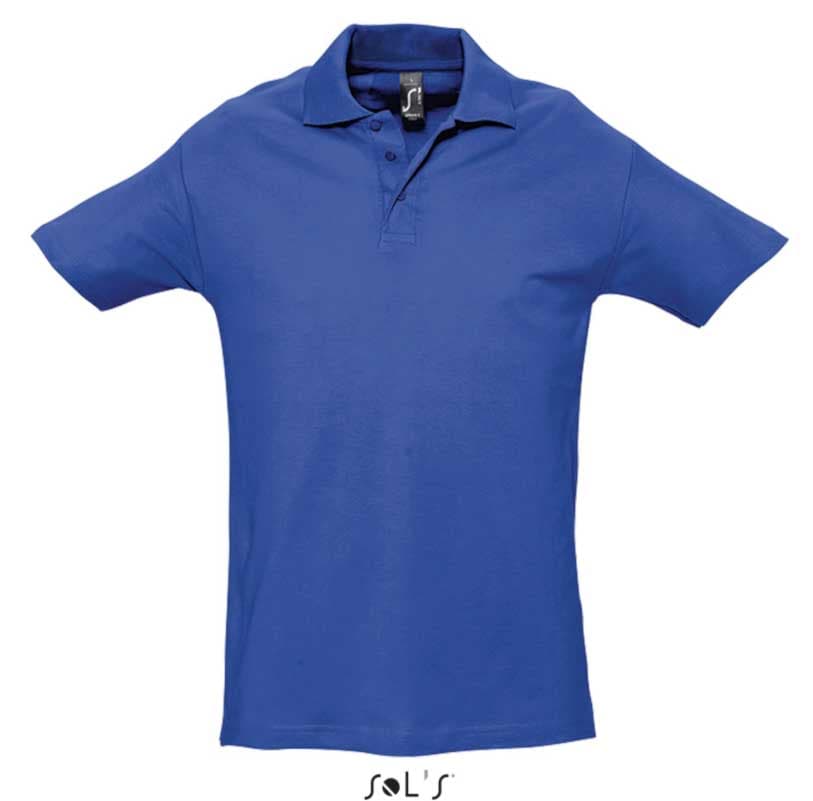 Sols Polo majica za muškarce Spring II Royal Blue veličina XXL 11362