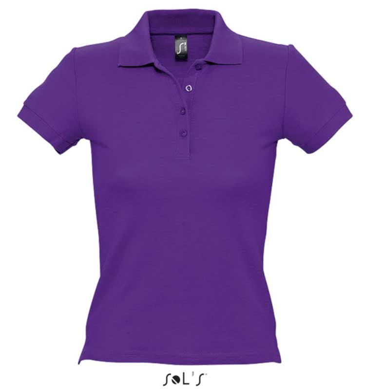 Polo majica za žene Sols People Dark Purple veličina S 11310