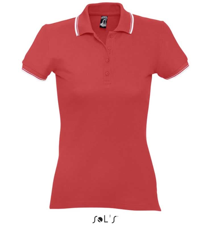 Ženska polo majica Sols Practice Women Red veličina XXL 11366