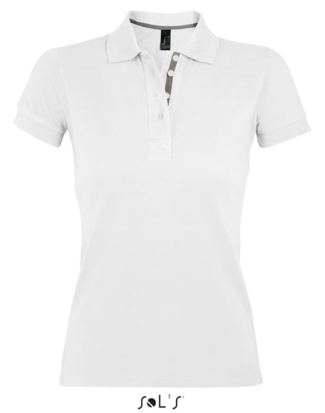 Sols Ženska majica sa kragnom i kratkim rukavima vel. XS Portland Women White 00575