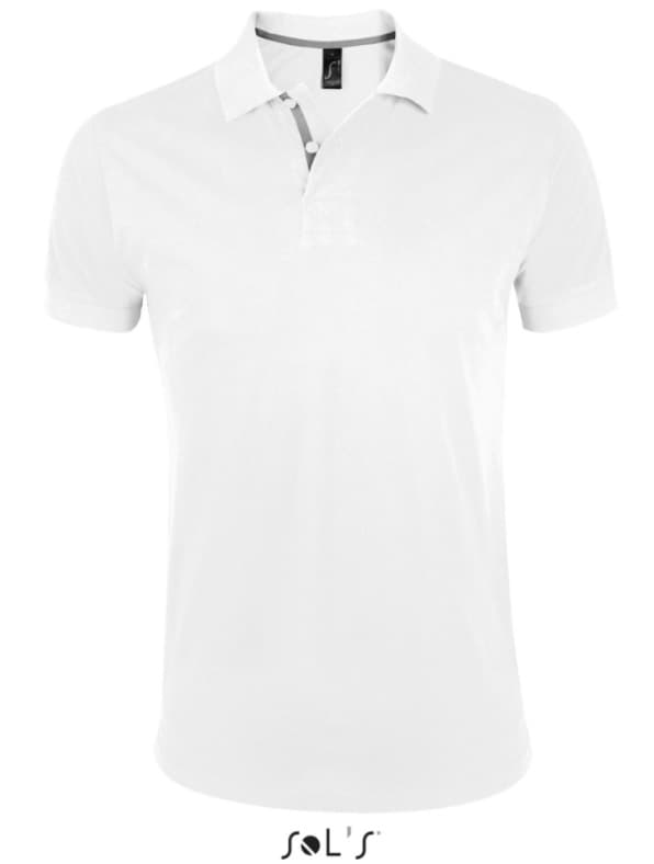 Sols Portland Muška majica sa kragnom vel. M White 00574