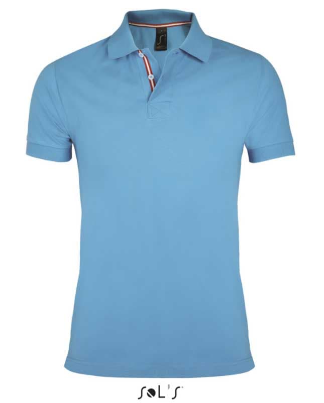 Sols Muška majica sa kragnom Patriot Heritage Blue vel. XL 00576