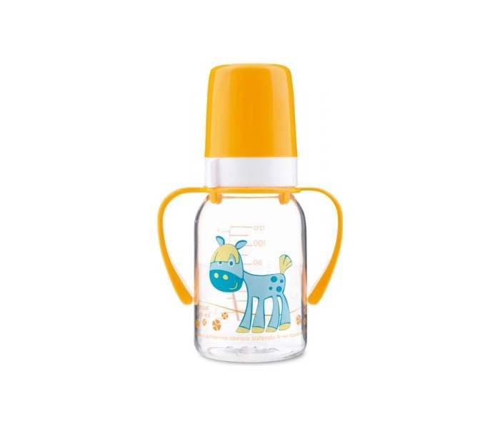 Canpol Flašica za bebe HAPPY ANIMALS 120ml  sa ručkama 11/823 