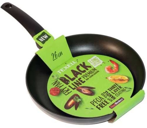 Texell tiganj duboki Black Line 26 cm 