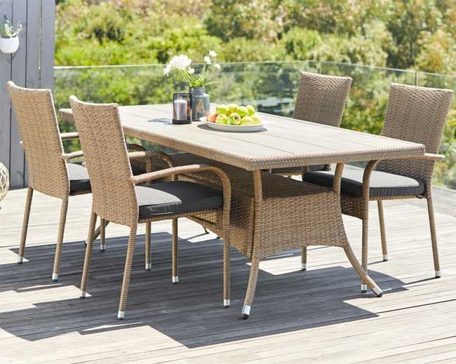 Baštenska garnitura Aracena Sto i četiri stolice