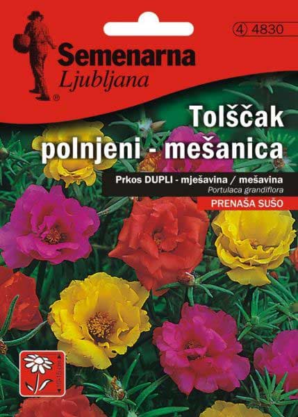 Seme za cveće Prkos dupli - mešavina - Portulaca grandiflora 4830