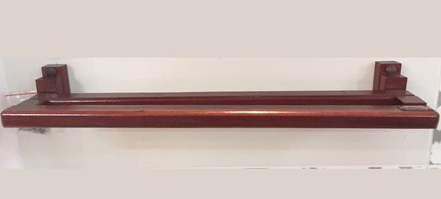 Držač peškira dupli - tikovina