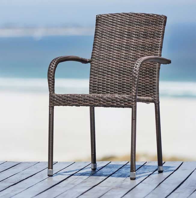 Baštenska stolica Ergo braon