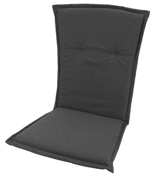 Baštenski jastuk za stolicu sa visokim naslonom Beni tamno siva