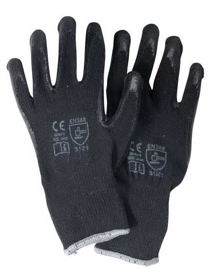 Baštenske rukavice Spini Crna