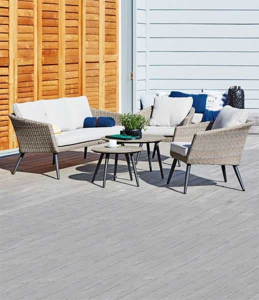 Baštenska garnitura Bersa natur